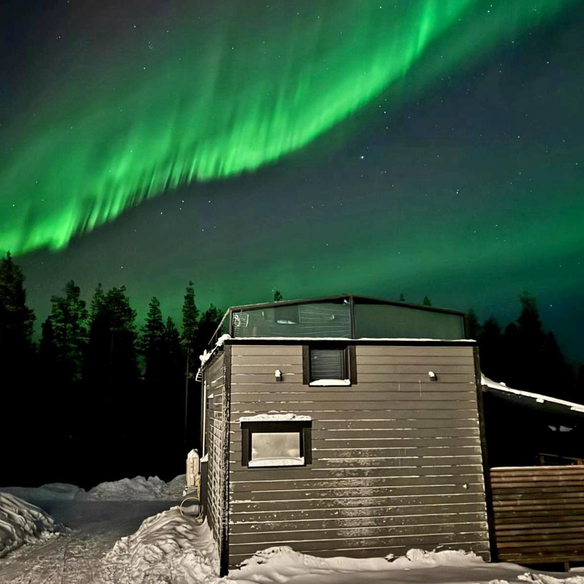 Levi Sky Igloo With Private Sauna And Hot Tub Esterno foto