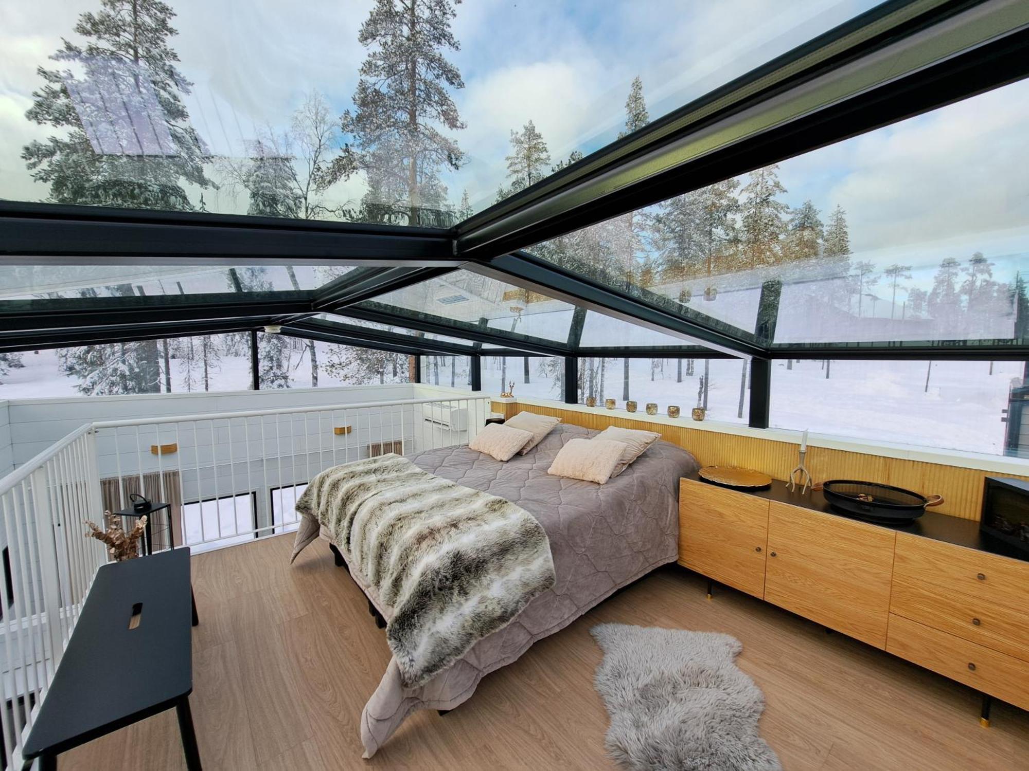 Levi Sky Igloo With Private Sauna And Hot Tub Esterno foto