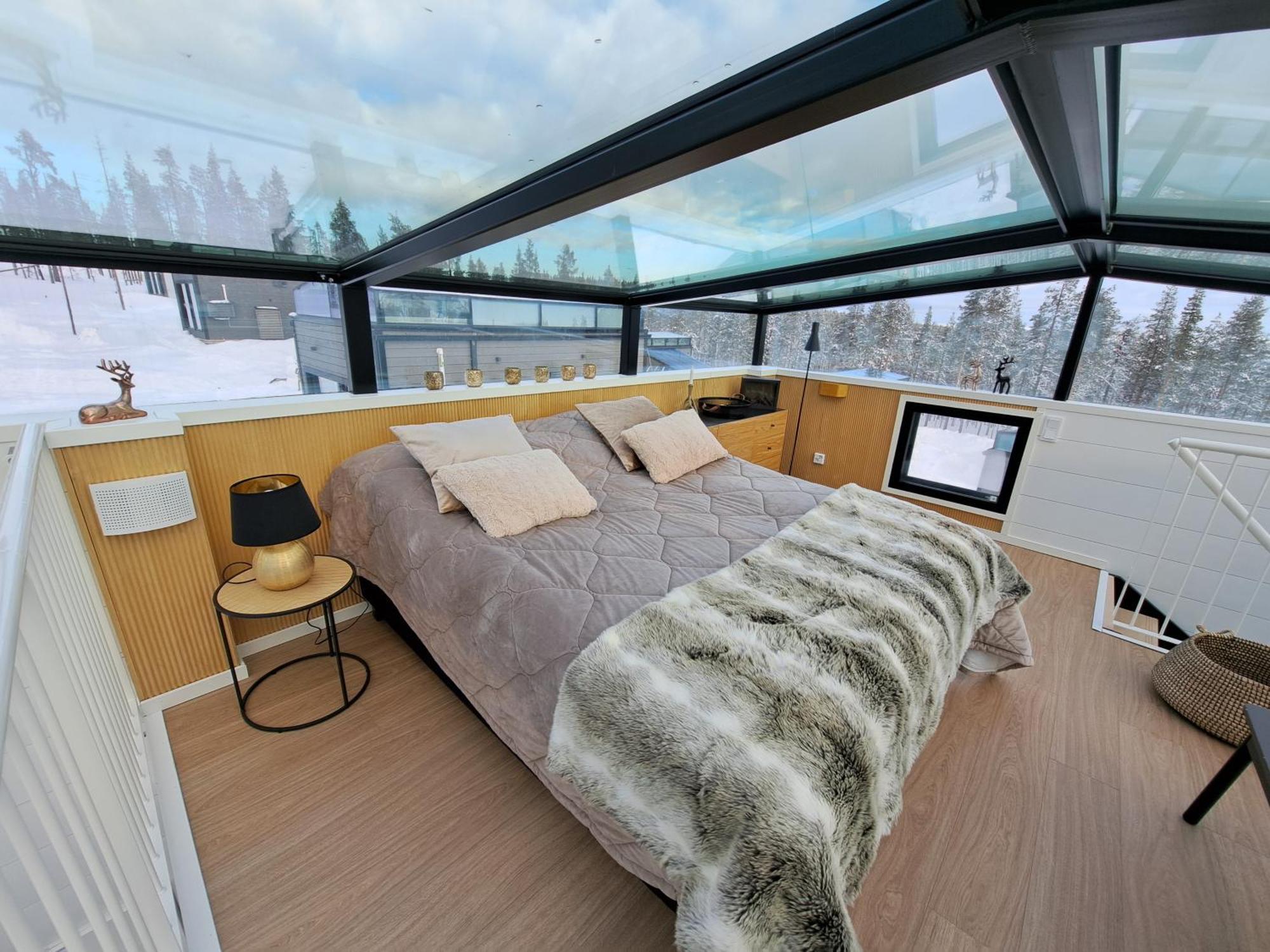 Levi Sky Igloo With Private Sauna And Hot Tub Esterno foto