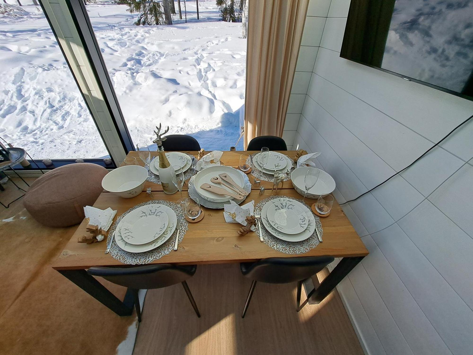 Levi Sky Igloo With Private Sauna And Hot Tub Esterno foto