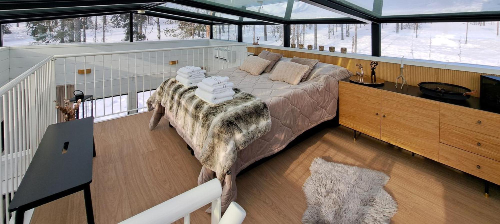 Levi Sky Igloo With Private Sauna And Hot Tub Esterno foto
